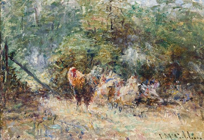 Frederick Mccubbin Study of Poultry by Frederick McCubbin